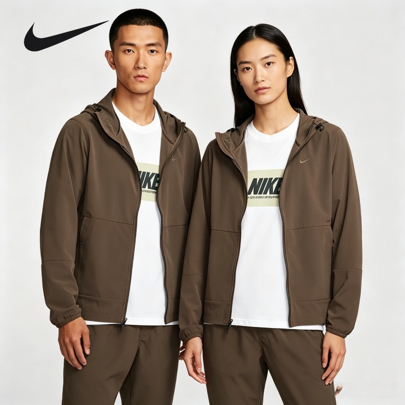 Windbreaker Men Zip - Ветровка Nike Woven Cropped Hood Zip