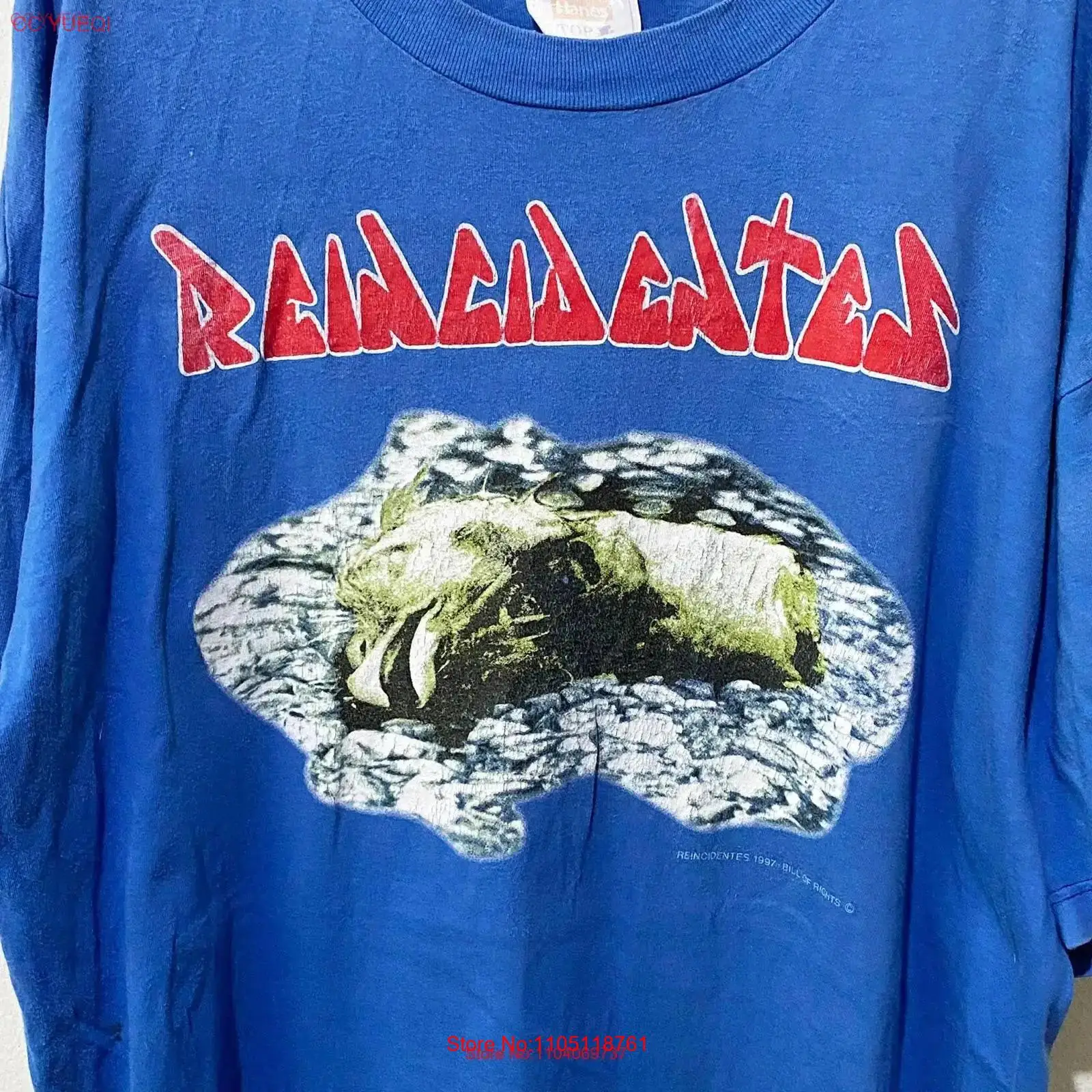 Xl Men'S Fashion - Винтажная футболка Reinc Xoaland Band 1997,