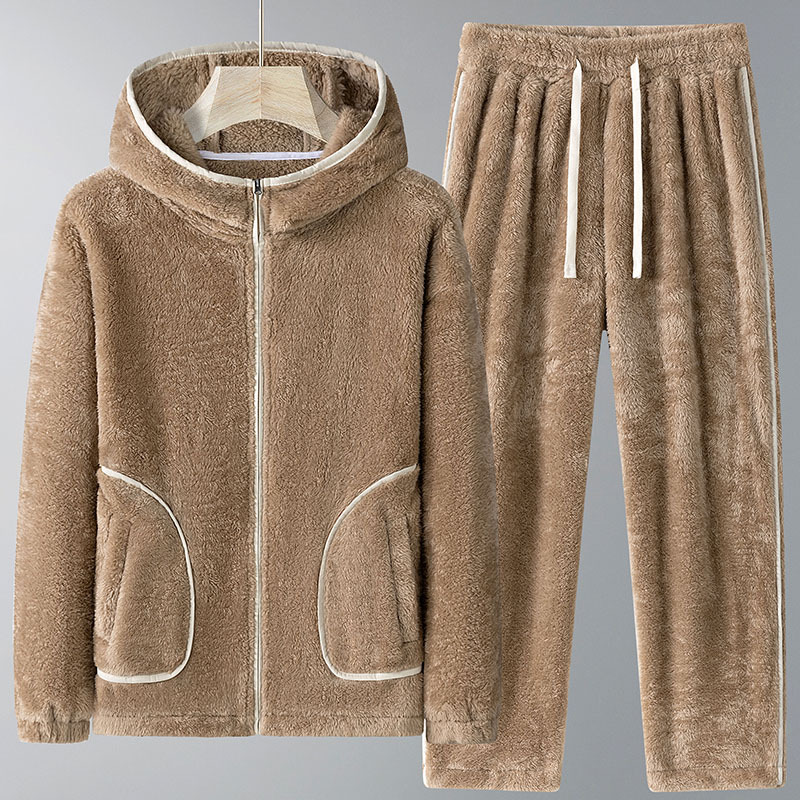 Mens Fashion Casual Outfits - Новый мужской зимний комплект 2026: худи