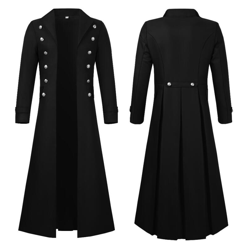 Trench Coat Men - Мужские длинные плащи больших размеров в
