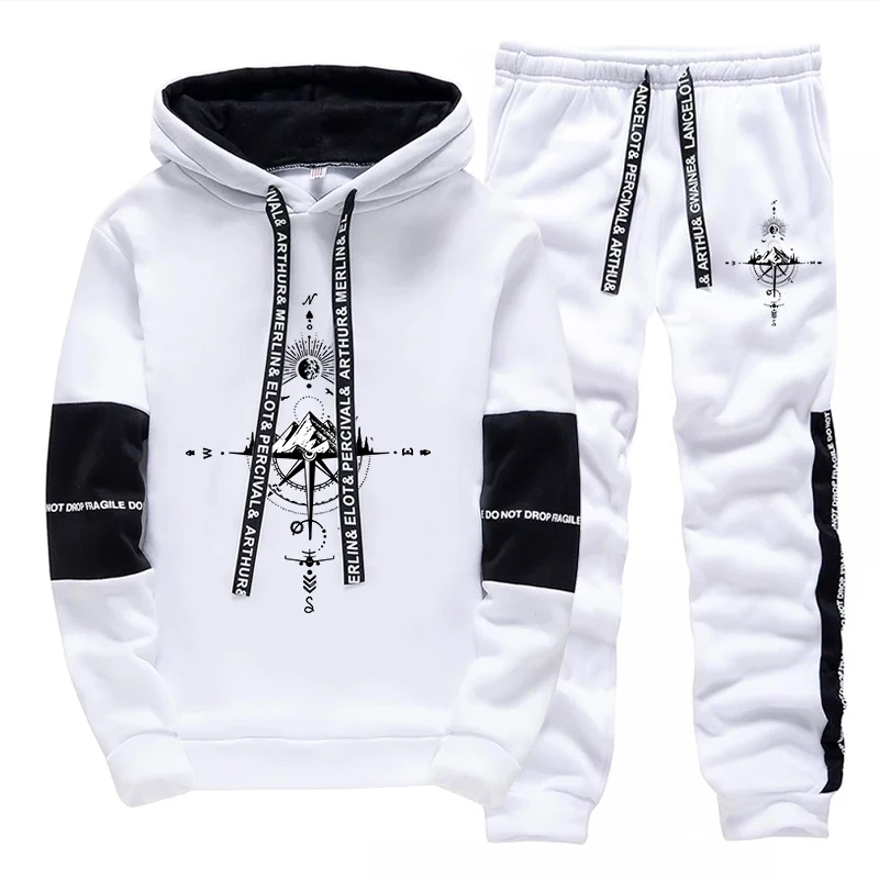 Mens Fashion Casual Outfits - Новый осенне-зимний мужской спортивный костюм: модные