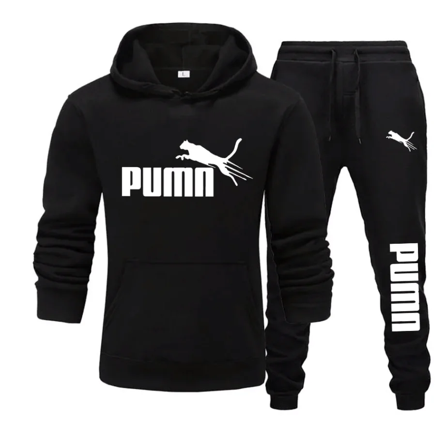 Mens Fashion Casual Outfits - Новый мужской комплект из худи и