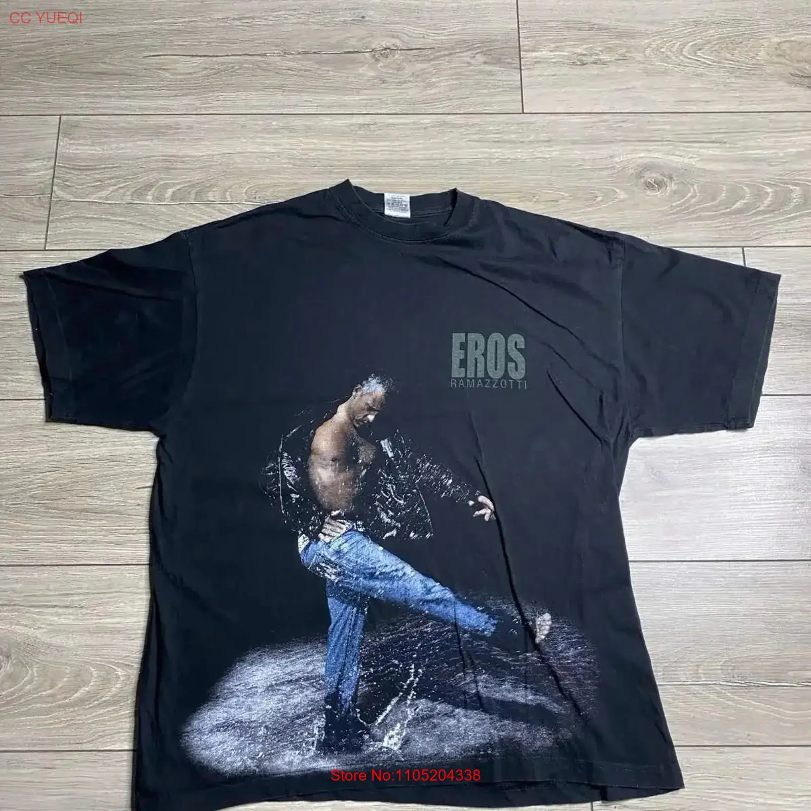 Xl Men'S Fashion - Мужская футболка Eros Ramazzotti World Tour
