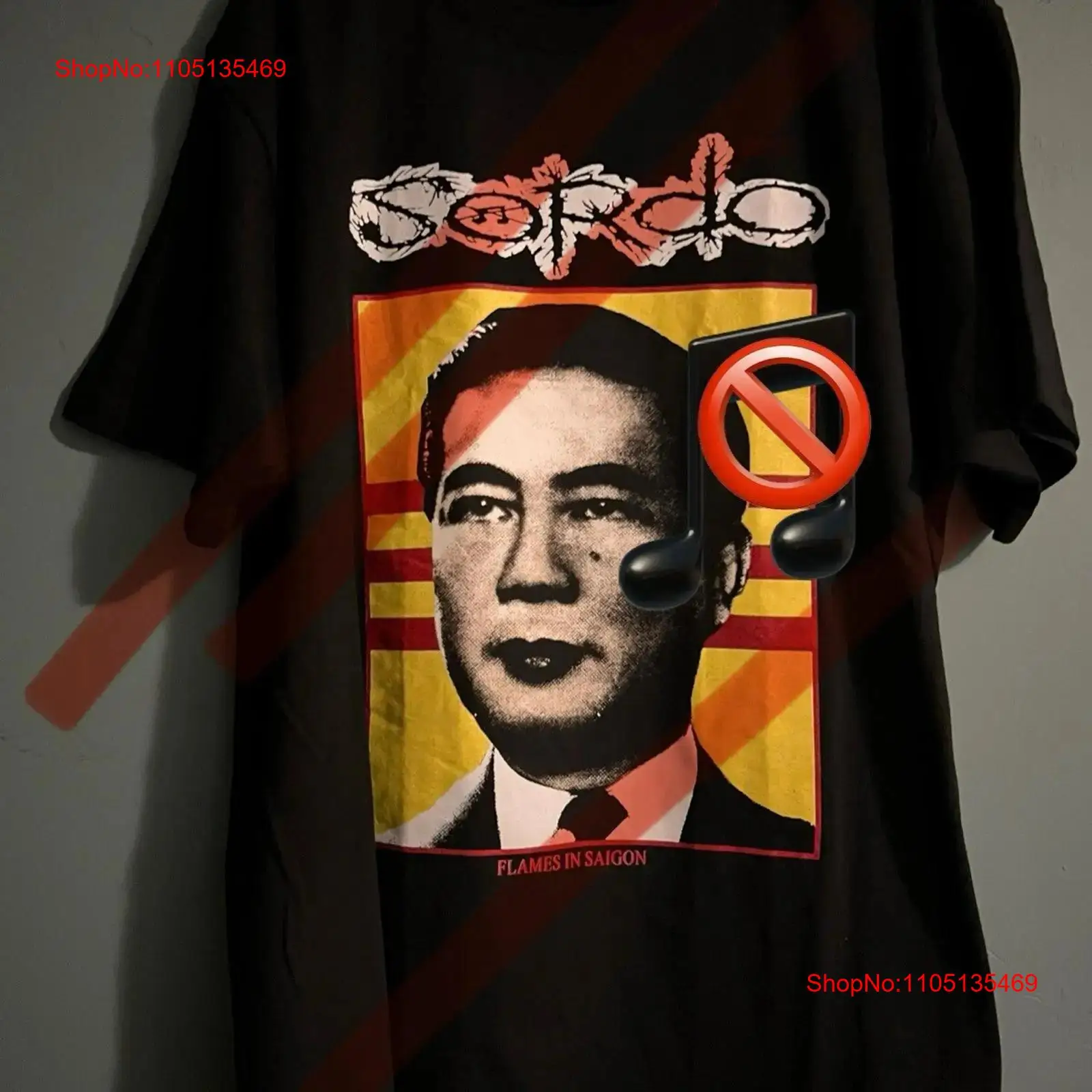 Xl Men'S Fashion - Футболка Sordo, размер XL, Powerviolence Noise,