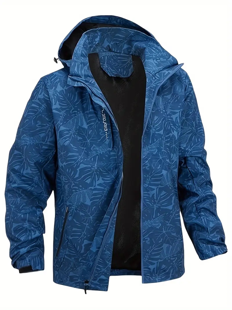 Windbreaker Men Zip - Мужская повседневная легкая водонепроницаемая ветровка, пальто