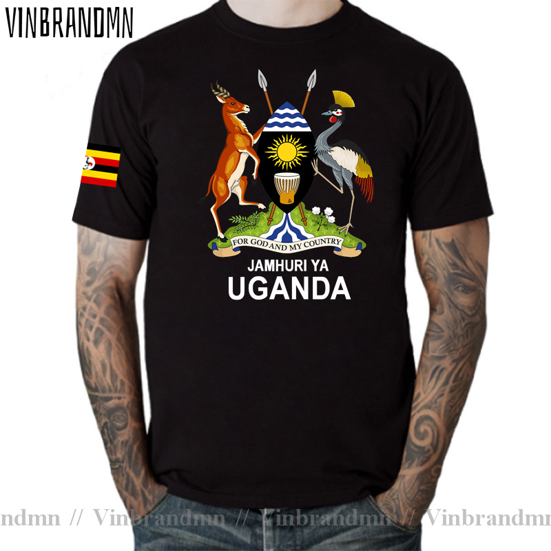 Men Fashion Uganda - Футболка мужская из 100% хлопка, с