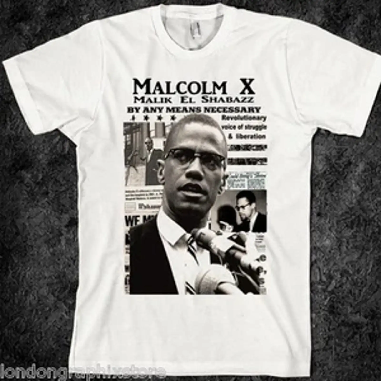 Футболка Malcolm X Black Histo – обзор и цена Men'S Fashion History