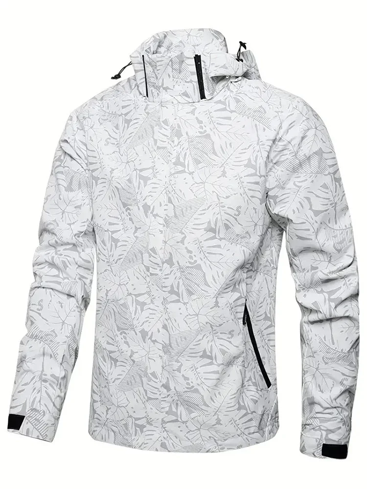 Мужская повседневная водонепро – обзор и цена Windbreaker Men Zip