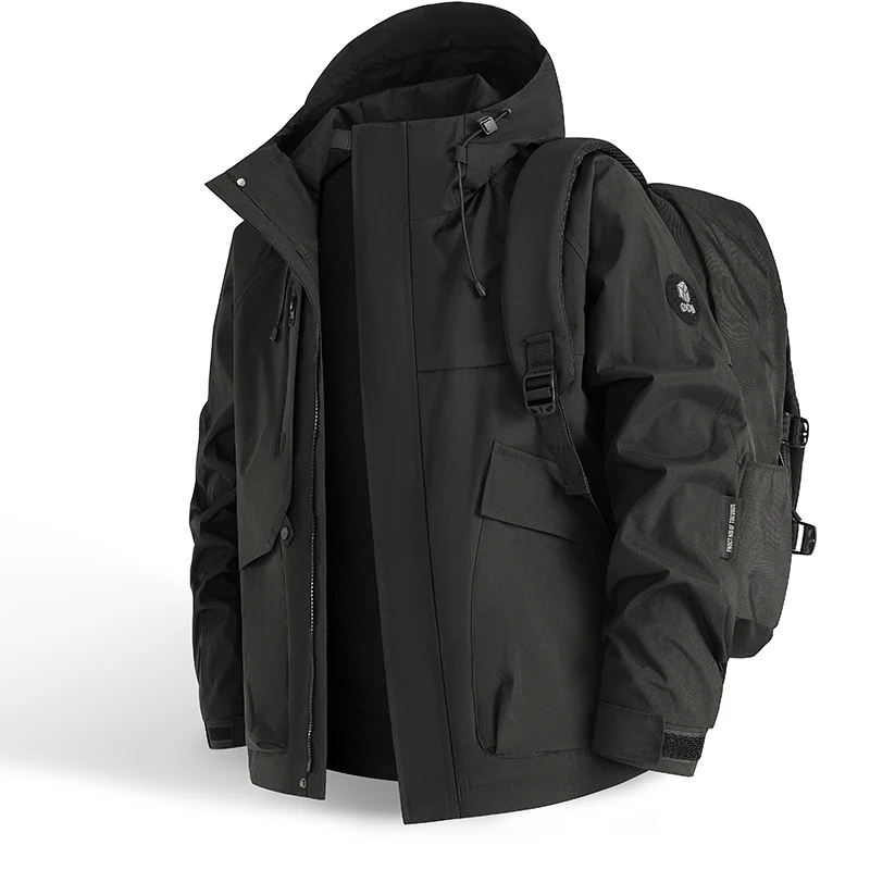 Водонепроницаемая куртка для м – обзор и цена Windbreaker Men Zip