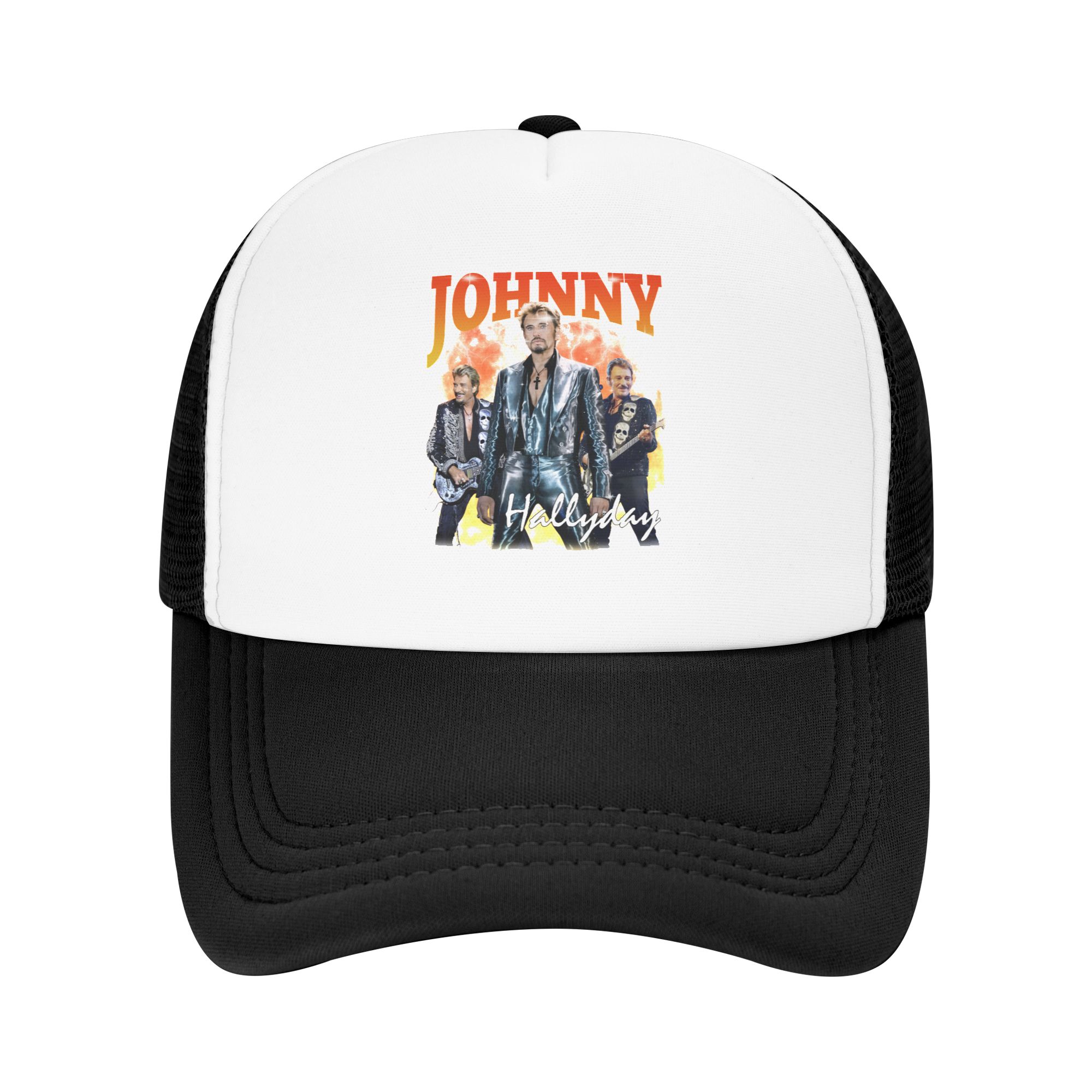Бейсболка Johnny Hallyday для  – обзор и цена Trucker Hat Cap