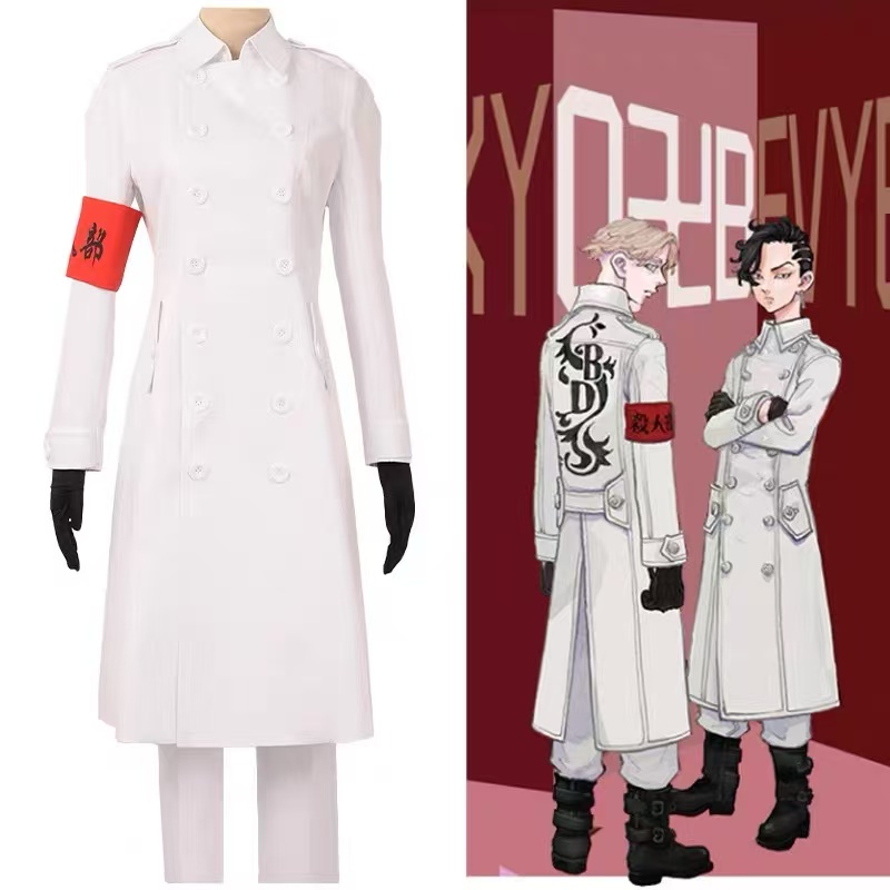 Костюм для косплея Хаджиме Кок – обзор и цена Trench Coat Men