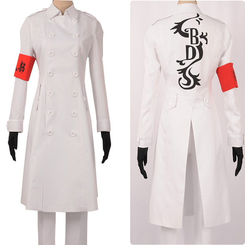 Костюм для косплея Хаджиме Кок – обзор и цена Trench Coat Men
