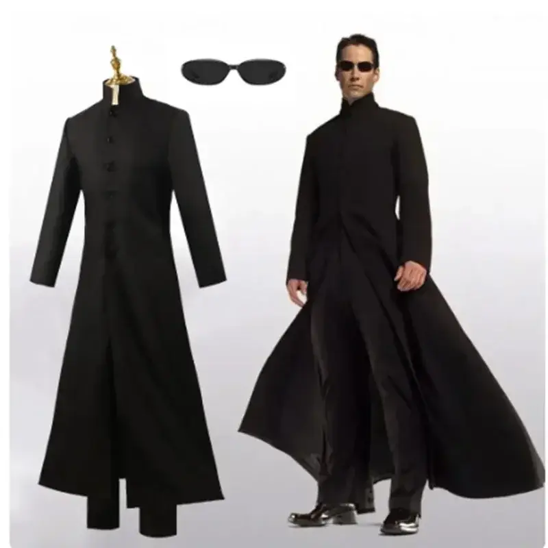 Мужской костюм для косплея Мат – обзор и цена Trench Coat Men