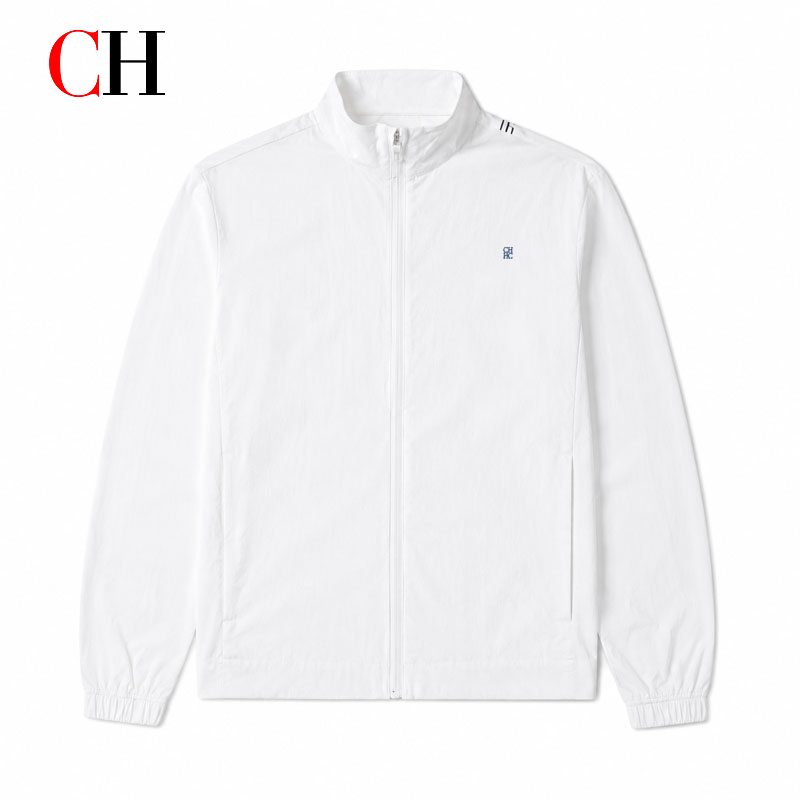 Мужская белая куртка CH на мол – обзор и цена Windbreaker Men Zip