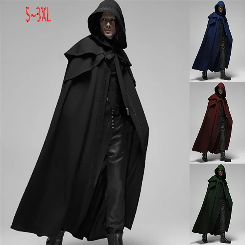 Мужской костюм монаха для косп – обзор и цена Trench Coat Men