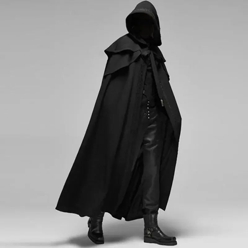 Мужской костюм монаха для косп – обзор и цена Trench Coat Men